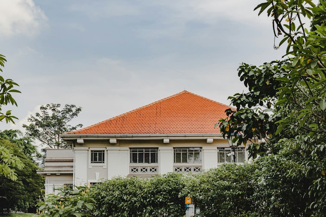 Landed home facade in a prime Singapore neighbourhood